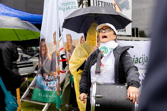 The Family Movement organised a protest outside the parliament in June 2022 The Family Movement organised a protest outside the parliament in June 2022
