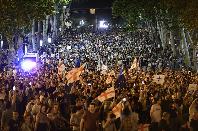 Pro-EU demonstration in Georgia
