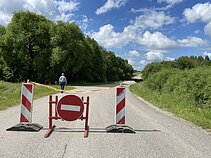 Nuplautas kelias Kaišiadoryse Nuplautas kelias Kaišiadoryse