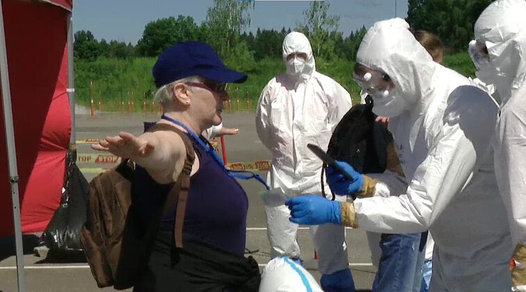 Netoli Vilniaus vyko civilinės saugos pratybos dėl Baltarusijos atominės elektrinės grėsmės: žada apmokymus rengti reguliariai