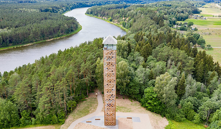 Labas rytas, Lietuva II d. Projektas „Surink Lietuvą“ skatina prasmingą laisvalaikį – šalies grožį pažinti lankant apžvalgos bokštus