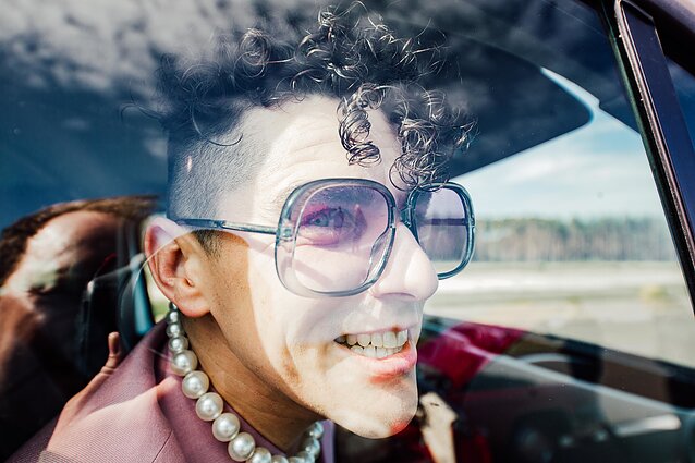 Donato Montvydo klipo filmavimo akimirka