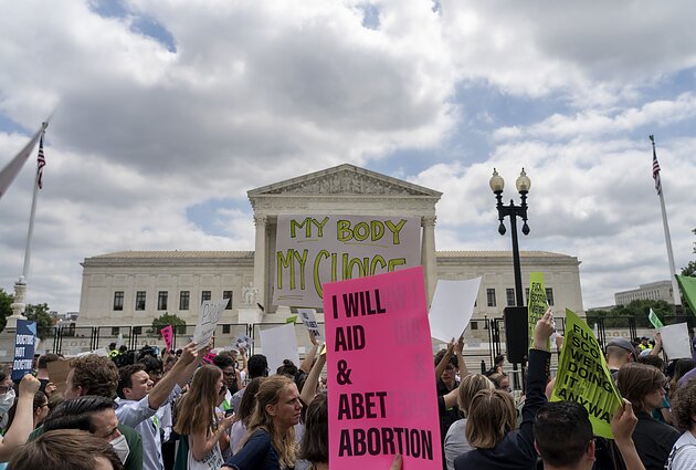 Protestai prieš sprendimą dėl abortų JAV