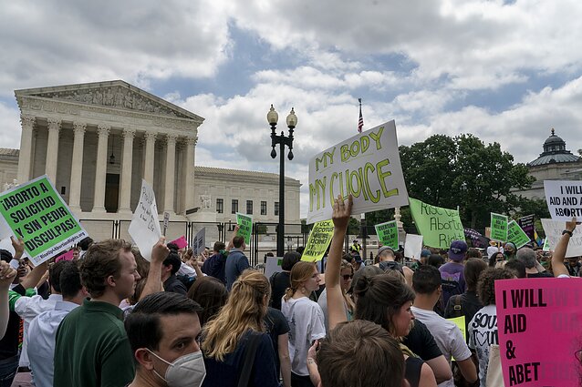 Protestai prieš sprendimą dėl abortų JAV