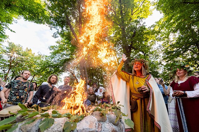 Rasos festival in Verkiai Park