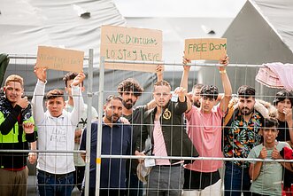 Migrantai Druskininkų užkardoje
