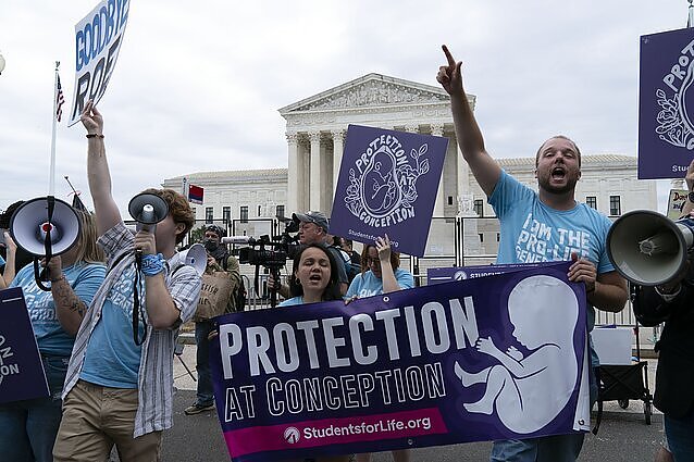 Politiniai iššūkiai JAV: prognozuojama, jog sprendimas dėl abortų gali tapti politinių kovų centru