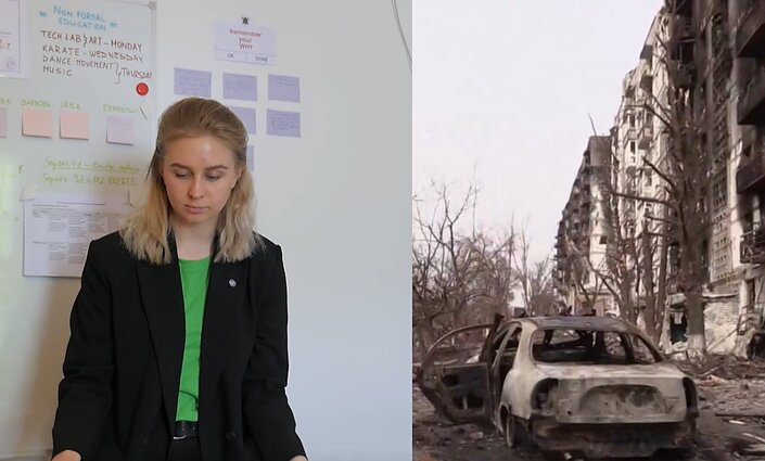 Mes iš Ukrainos. Juliana apie sprendimą išvykti iš Ukrainos: dėl sprogimų keliamo garso kilo rizika patirti insultą