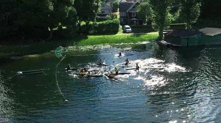 Unikalus laisvalaikio praleidimo būdas Trakuose – baidarių polas