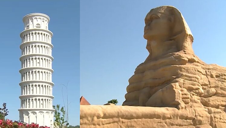 Kelionės lėktuvu neprireiks: Eifelio, Pizos bokštai ir kiti žymiausi pasaulio statiniai – Klaipėdos rajone