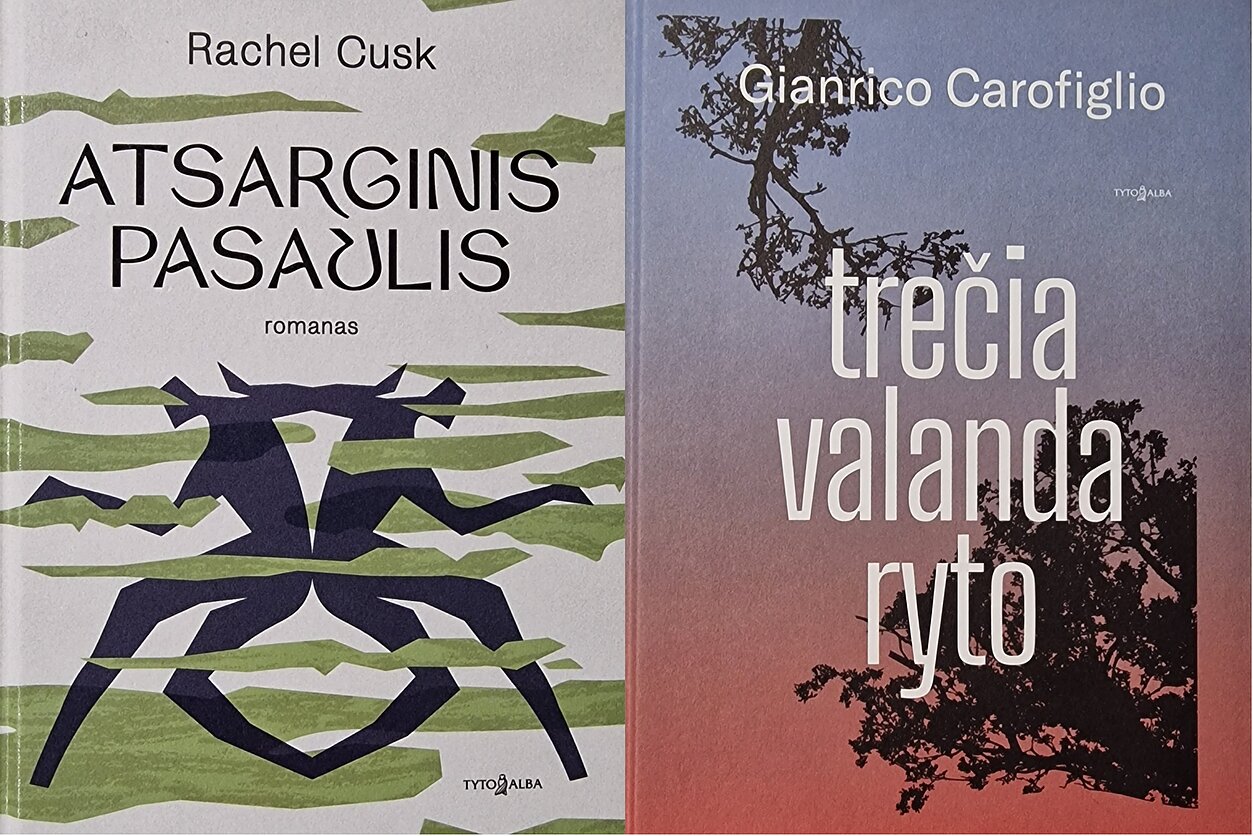 Rachel Cusk „Atsarginis pasaulis“, Gianrico Carofiglio„Trečia valanda ryto“ Rachel Cusk „Atsarginis pasaulis“, Gianrico Carofiglio„Trečia valanda ryto“
