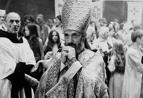 Vyskupas – Vytautas Paukštė. „Herkus Mantas“. Rež. Marijonas Giedrys. LKS, 1972