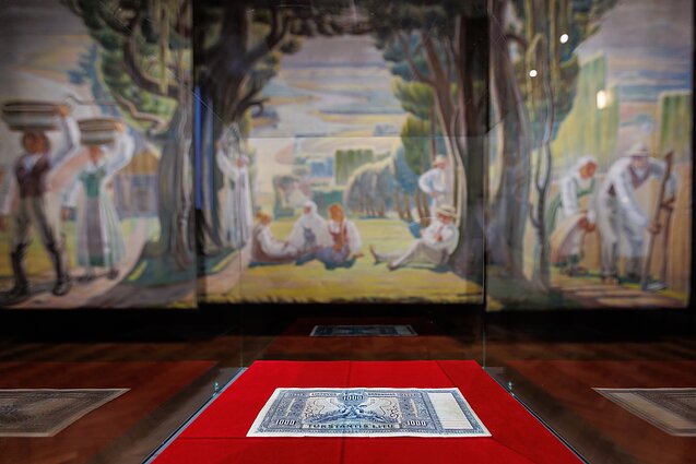 Art and Money exhibition at M. K. Čiurlionis Art Museum