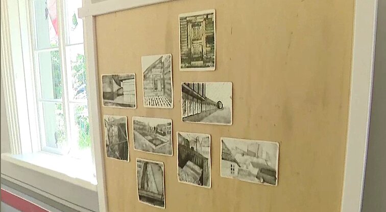 Paroda „Šnipiškių kortų namelis“: įamžino architektūros detalės, kurias ne visi pastebi