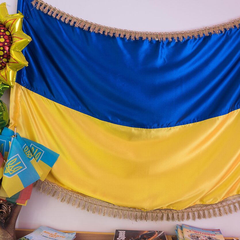 B. Gerdžiūno/LRT nuotr., Su Lietuvos pagalba atstatyta ir įrengta mokykla Avdijivkoje Ukrainos Donecko srityje.