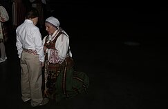 Šiaurės Amerikos lietuvių 16-osios tautinių šokių šventės Filadelfijoje akimirka