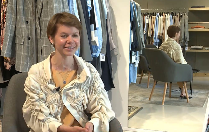 Pagalba sau ir Ukrainai – kūryba: nuo karo pabėgusi dizainerė Katia Lietuvoje sukūrė drabužių kolekciją