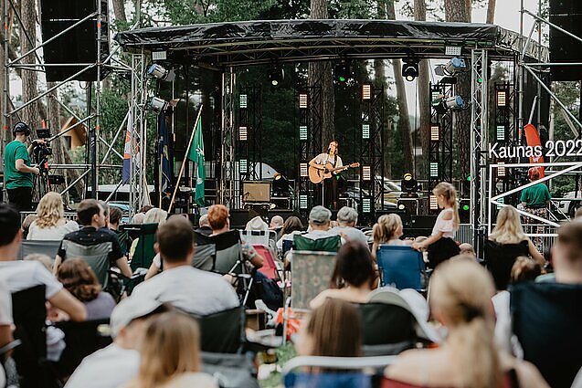 Festivalis „Akacijų alėja“ – kai muzika neužgožia atlikėjo