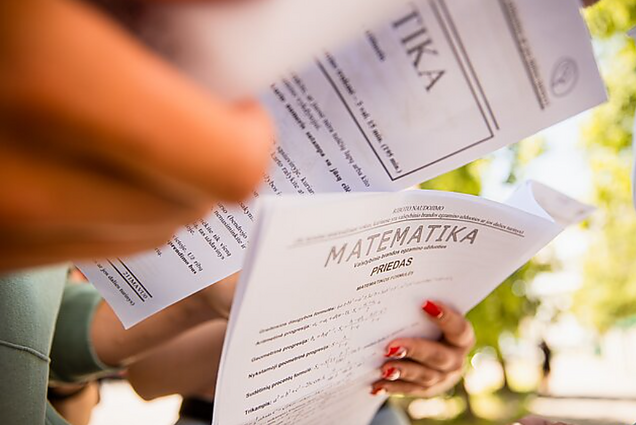 Nacionalinės švietimo agentūros vadovė: matematikos egzamino rezultatams įtakos galėjo padaryti karantinas