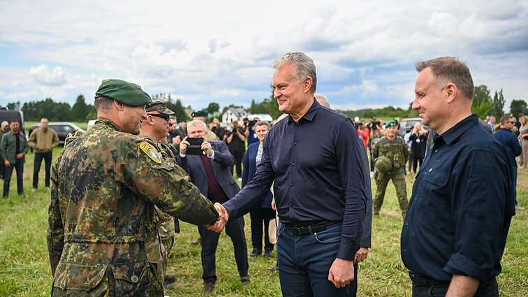Su Duda susitikęs Nausėda: su Lenkijos atstovais neturime diskusijų apie Putino veido išsaugojimą