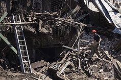 Война России против Украины. Удары по Харькову (архивное фото)