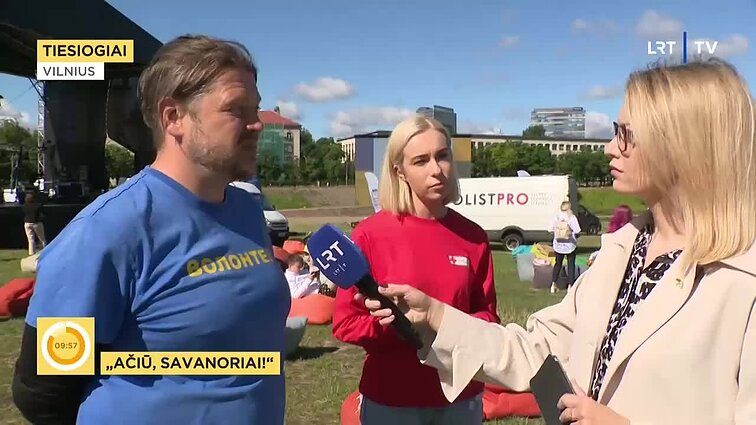 Vilniuje festivalis „Ačiū, savanoriai“: vieniems padėka, kitiems – paskatinimas prisijungti