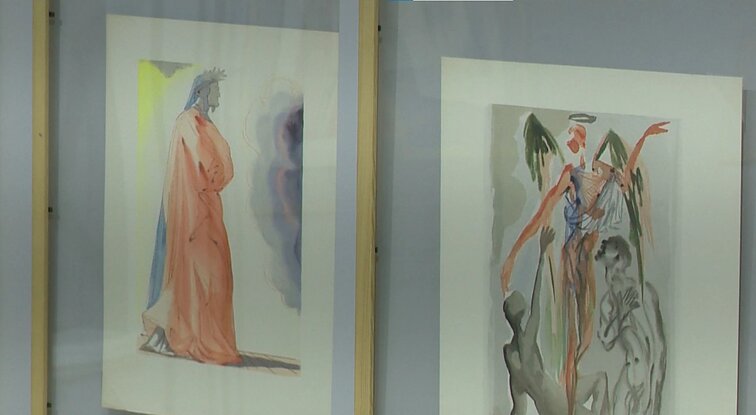 Salvadoro Dali darbai Kaune: Lietuvos švietimo istorijos muziejuje atidaryta paroda „Dieviškoji komedija“