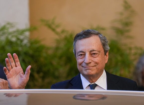 Politinė krizė Italijoje: premjero Draghi likimą spręs parlamentas