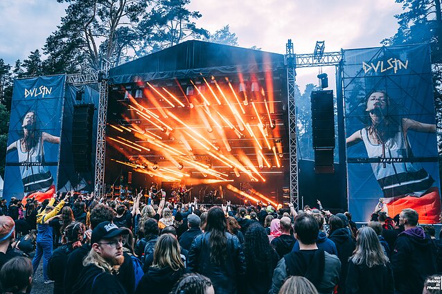 Festivalio „Devilstone“ akimirka