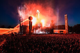 „Rammstein“ koncerto akimirka