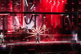 „Rammstein“ koncerto akimirka