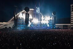 „Rammstein“ koncerto akimirka