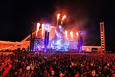 „Rammstein“ koncerto akimirka