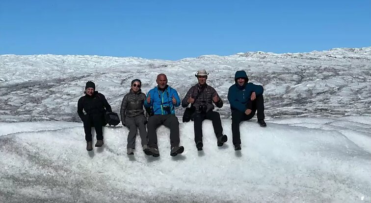 Grenlandiją pėsčiomis tyrinėję žygeiviai: buvo sunki, bet įspūdinga kelionė