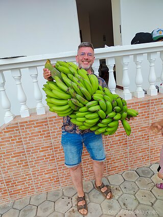 Bananų ten daug
