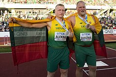 Mykolas Alekna ir Andrius Gudžius