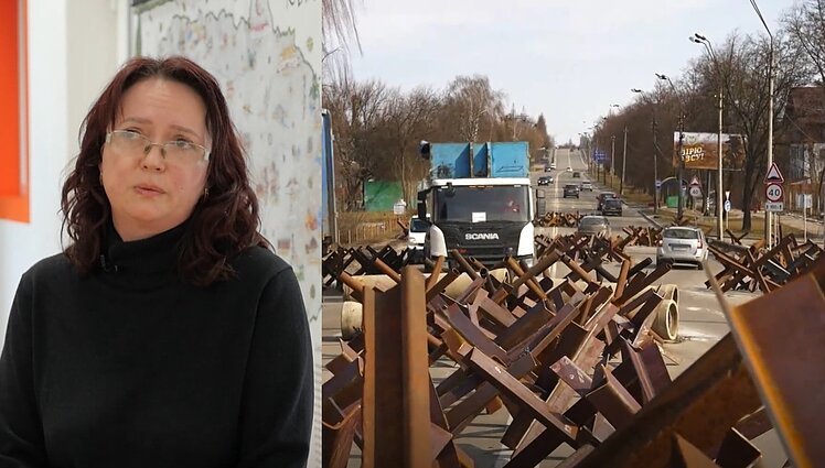 Ištrūkymą iš rusų okupuotos teritorijos Tetiana vadina stebuklu: Baltarusija atvėrė sieną savaitei, ėjome pėsčiomis