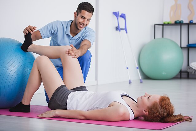 Kelio sąnario reabilitacija