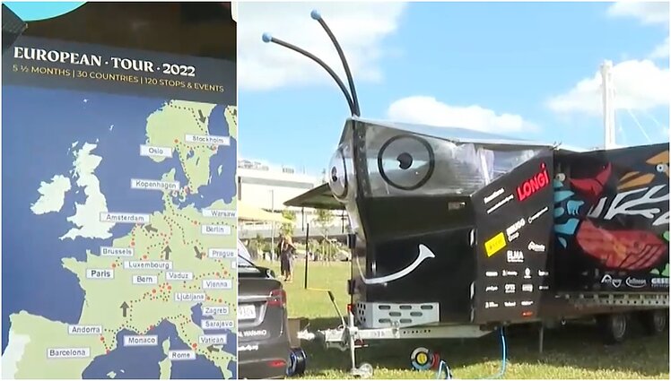 Tvarumo inovacijų ekspedicija – Lietuvoje: pristatė savo kurtas technologijas ir skleidė tvarias idėjas