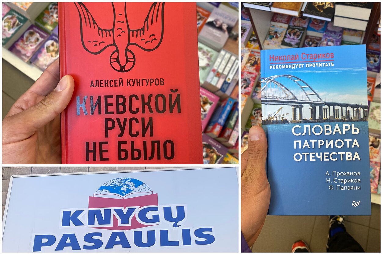Rusijos agresijos politiką pateisinančios knygos Lietuvoje Rusijos agresijos politiką pateisinančios knygos Lietuvoje