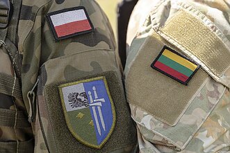 The exercise Amber Desire in Lithuania's Alytus