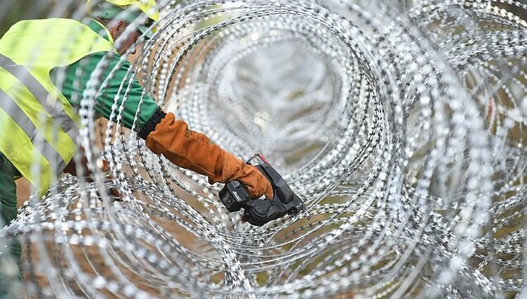 Žinios. NSGK nariai Švenčionių rajone apžiūrės sienos su Baltarusija statybas