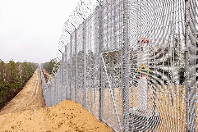 Vienas galingiausių saugumo projektų artėja prie pabaigos: fizinio barjero pasienyje liko nutiesti apie 20 km