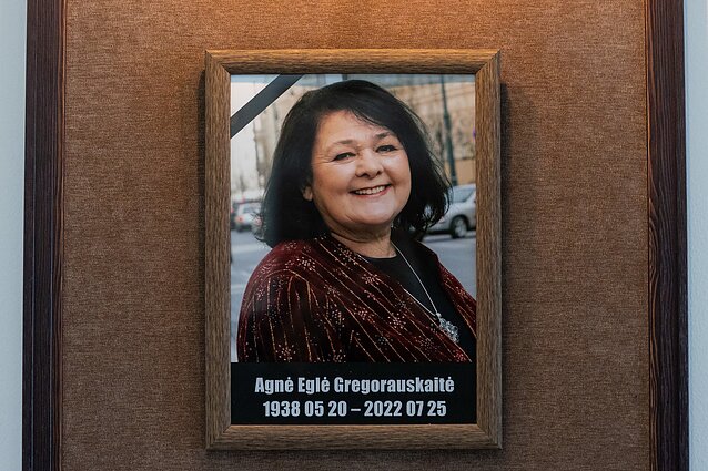 Išlydima aktorė Agnė Gregorauskaitė