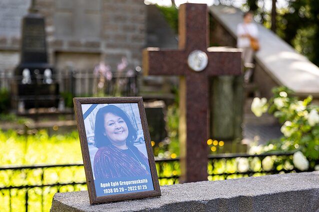 Išlydima aktorė Agnė Gregorauskaitė