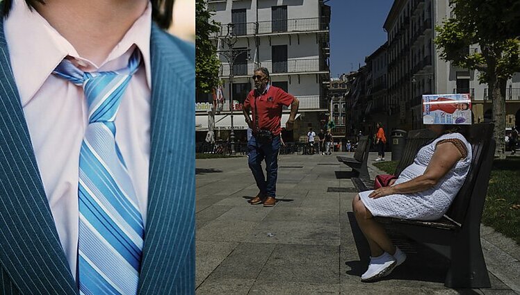 Išradingas būdas taupyti energiją karštomis dienomis? Ispanijos premjeras siūlo nedėvėti kaklaraiščių