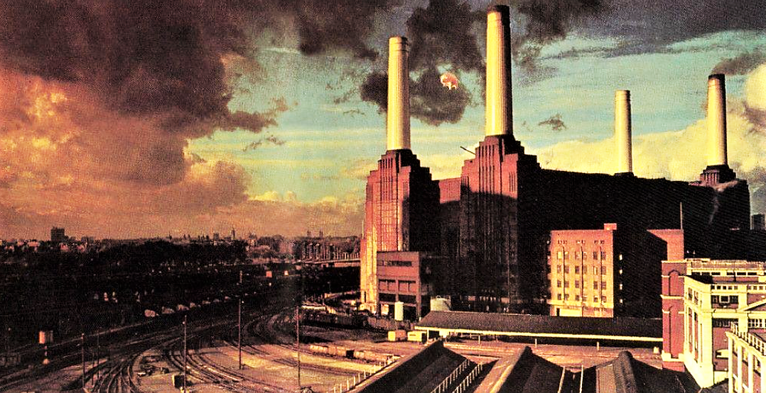 Londono „Battersea“ elektrinė turbūt yra žinomiausias pramoninis pastatas pasaulyje