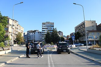 Kosovo ir Serbijos pasienis Kosovo ir Serbijos pasienis