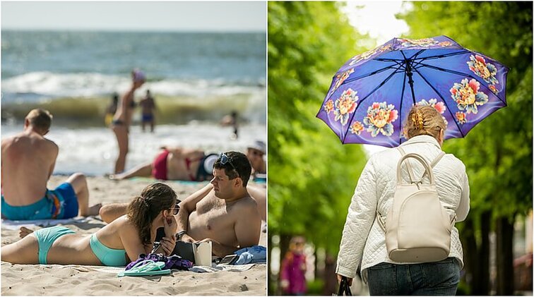 Permainingi savaitės orai: ateinančiomis dienomis džiaugsimės šiluma ir saule, tačiau savaitgalį sugrįš vėsa ir lietus