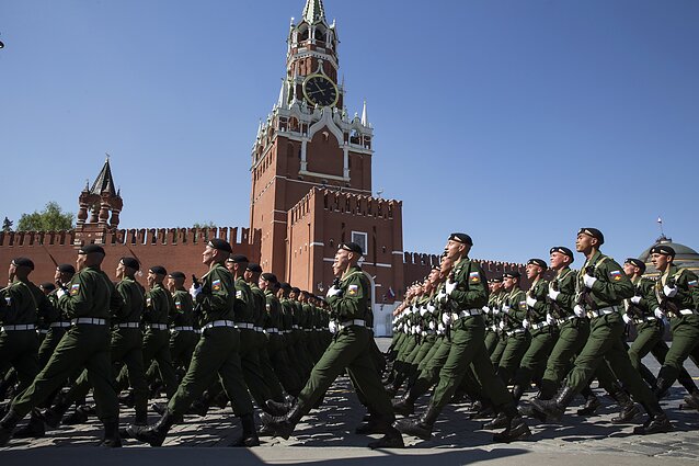 Military parade in Moscow Military parade in Moscow